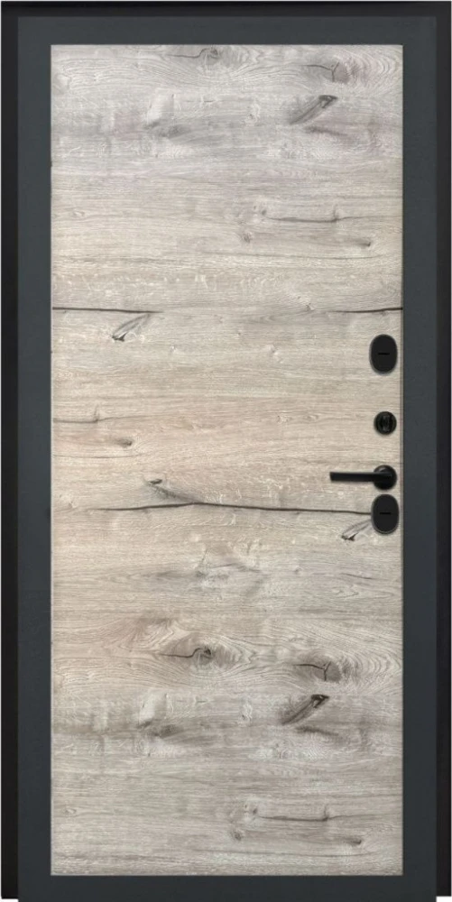 Входная дверь ДвериПРО Модель Л-49 Без фрезеровки Дуб пацифик горизонт DPRO222694 внутренняя сторона